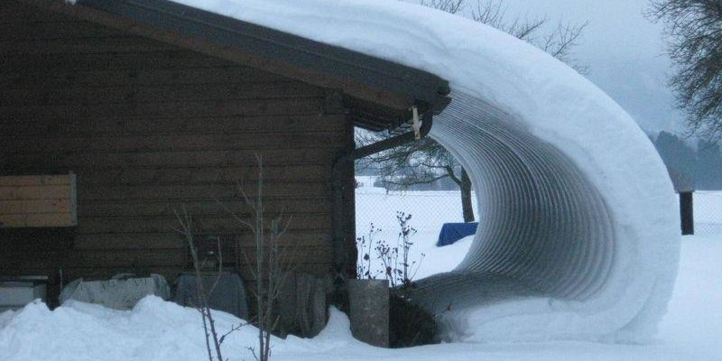 STOP SNOW FROM SLIDING OFF YOUR ROOF SNOW GUARDS STOPS PREVENT ICE BUILDUP 